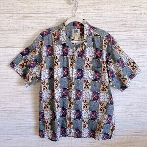 AVI by Kahala Hawaiian Islands Short Sleeve | SIZE L